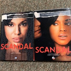ABC scandal dvd the complete first season and second season. Amazing condition